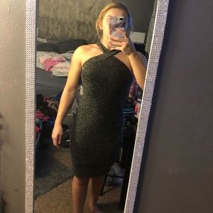 Black sparkly dress